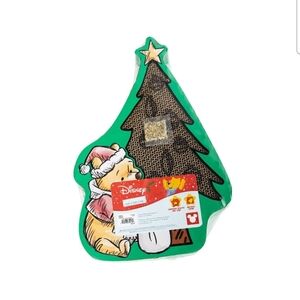 Disney Green Christmas Tree Cat Scratcher with Pooh